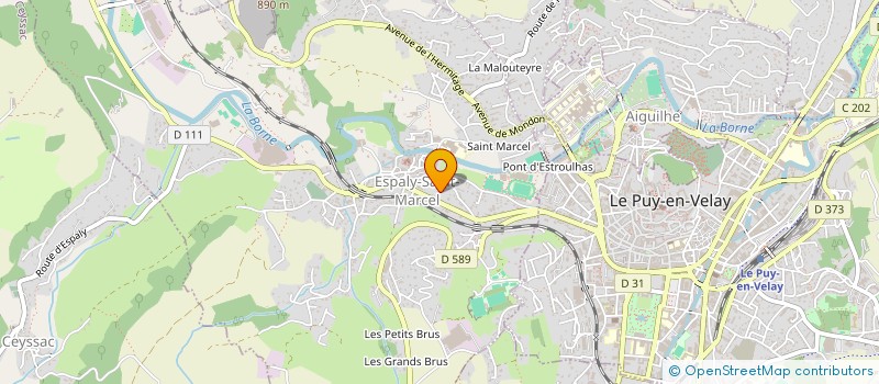 localisation de l'entreprise AMICALE LAIQUE ESPALY SAINT MARCEL à ESPALY-SAINT-MARCEL