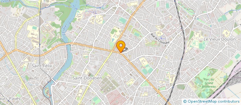 localisation de l'entreprise AMICALE LAIQUE F DALLET DOC TEILLAIS à NANTES