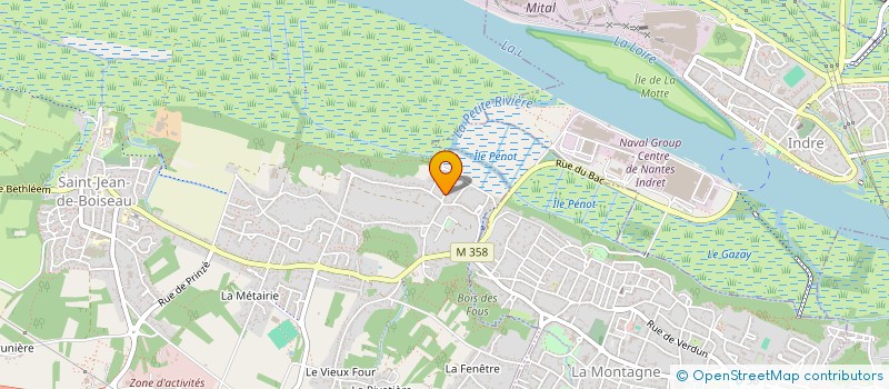 localisation de l'entreprise AMICALE LAIQUE FOYER DES JEUNES à LE PELLERIN
