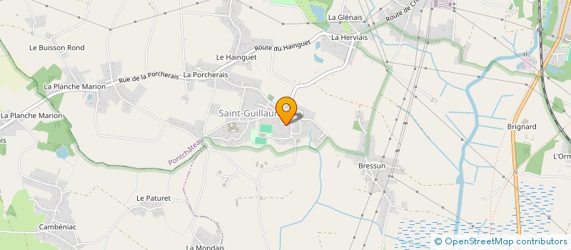 localisation de l'entreprise AMICALE LAIQUE FOYER RURAL JEUNES à SAINTE-ANNE-SUR-BRIVET