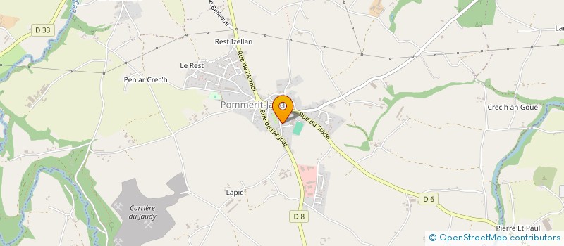 localisation de l'entreprise AMICALE LAIQUE GARDERIE à LA ROCHE-JAUDY