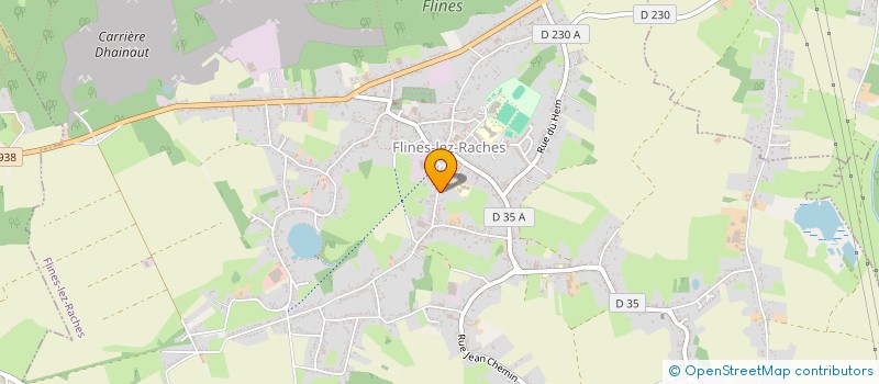 localisation de l'entreprise AMICALE LAIQUE GARDERIE à FLINES-LEZ-RACHES