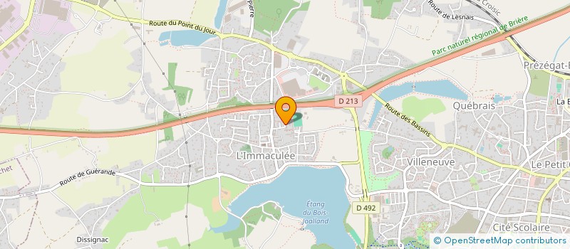 localisation de l'entreprise AMICALE LAIQUE JULES SIMON  SAINT-NAZAIRE