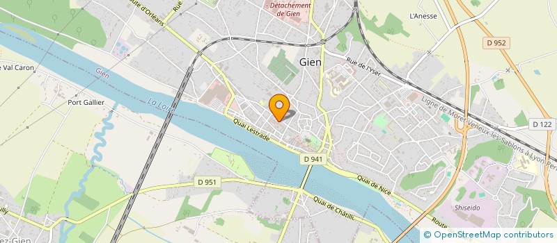 localisation de l'entreprise AMICALE LAIQUE L ABEILLE DE GIEN à GIEN