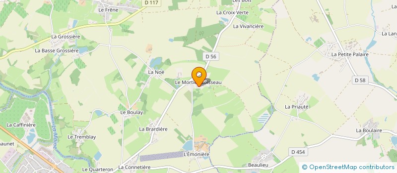 localisation de l'entreprise AMICALE LAIQUE LUCIE AUBRAC ST LUMINE DE CLISSON  SAINT-LUMINE-DE-CLISSON