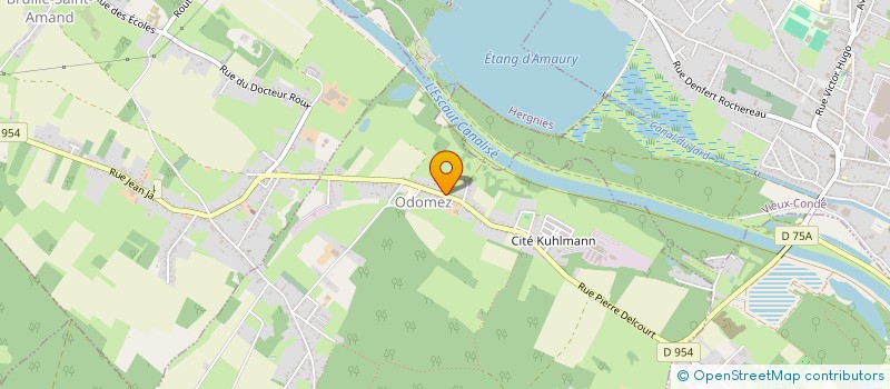 localisation de l'entreprise AMICALE LAIQUE MIXTE à ODOMEZ