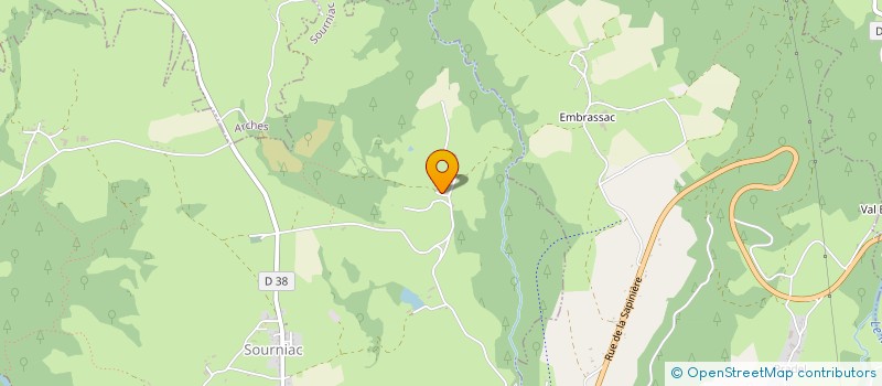 localisation de l'entreprise AMICALE LAIQUE PARENTS ELEVES ECOLES JALEYRAC-SOURNIAC à JALEYRAC