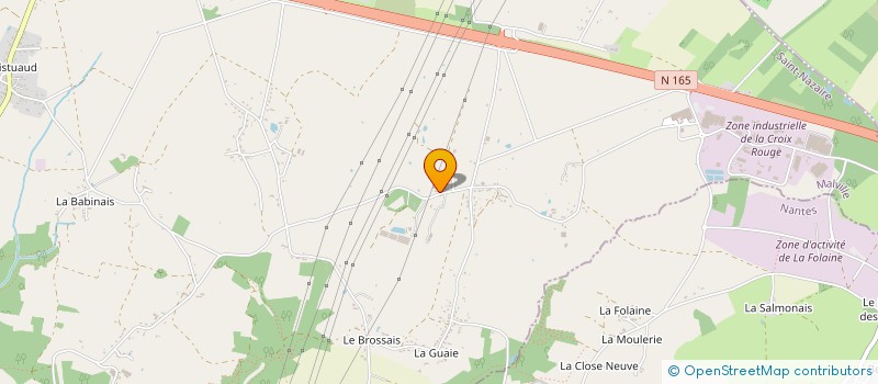 localisation de l'entreprise AMICALE LAIQUE PRINQUIAU  PRINQUIAU