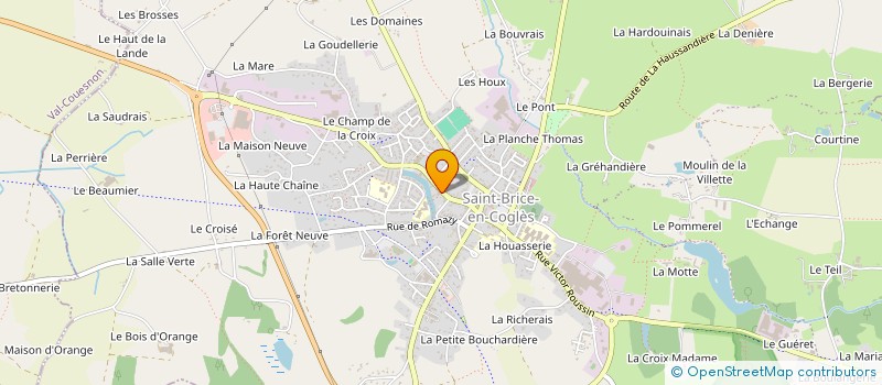 localisation de l'entreprise AMICALE LAIQUE SECTION PARENTS D ELEVES  MAEN ROCH