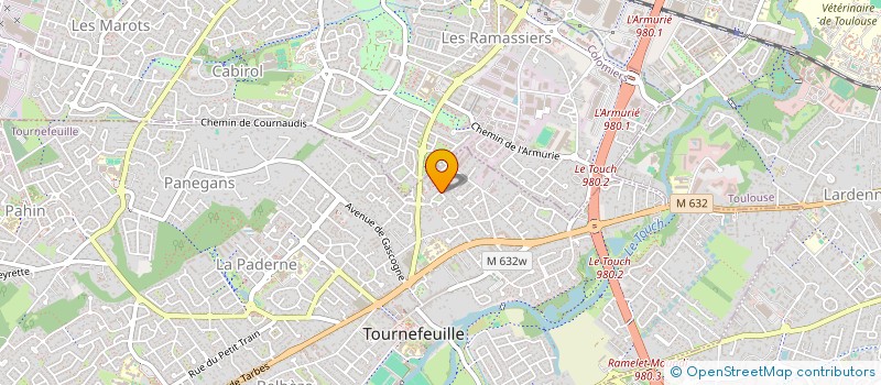 localisation de l'entreprise AMICALE LAIQUE TOURNEFEUILLE SCRABBLE  TOURNEFEUILLE