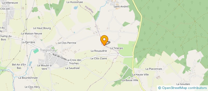 localisation de l'entreprise AMICALE LAIQUE TREGOMAR à LAMBALLE-ARMOR