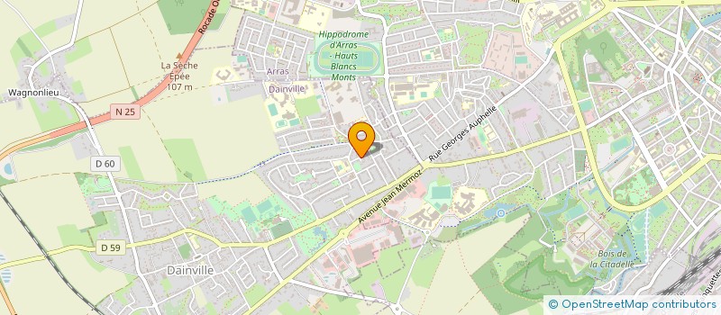 localisation de l'entreprise AMICALE LAIQUE VOLTAIRE PEGUY à ARRAS