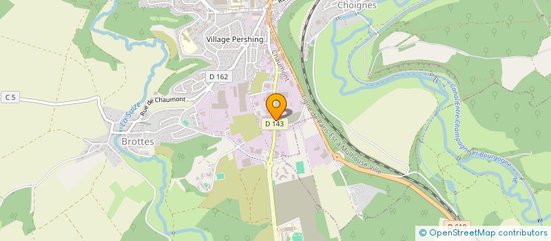 localisation de l'entreprise AMICALE LE BUS CHAUMONTAIS à CHAUMONT
