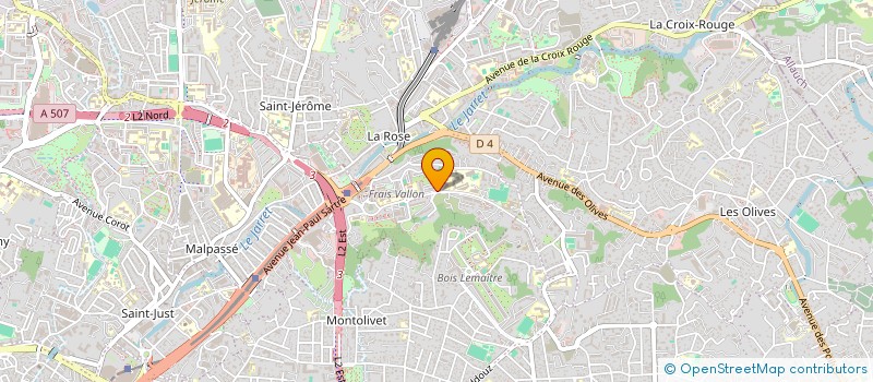 localisation de l'entreprise AMICALE LES VOIES DE LA MEDITERRANEE  MARSEILLE