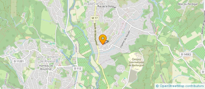 localisation de l'entreprise AMICALE LEZKIROL à PRADES-LE-LEZ