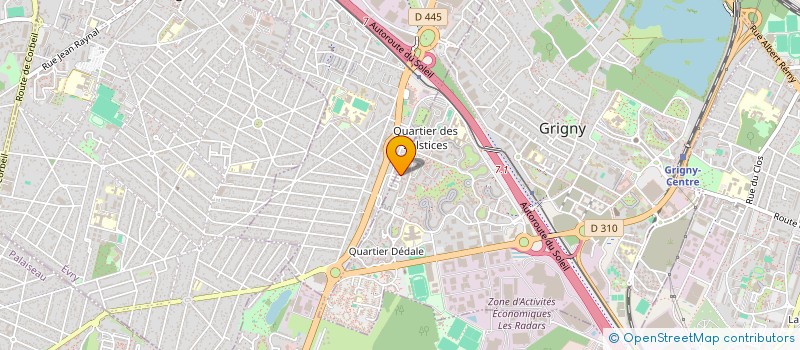 localisation de l'entreprise AMICALE LOCATAIRES DE LA GRANDE BORNE à GRIGNY