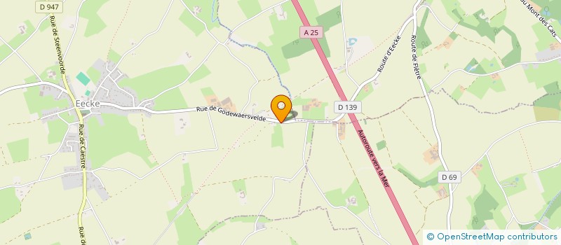 localisation de l'entreprise AMICALE LOISIRS ET SPORTIVE EECKOISE  EECKE