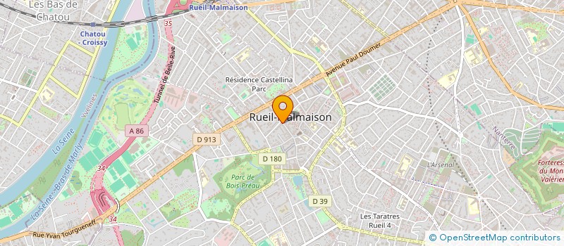 localisation de l'entreprise AMICALE LOU PAIS à RUEIL-MALMAISON