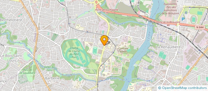 localisation de l'entreprise AMICALE LP AGOAPS ACTIVITES AQUATIQUES, ANCIENS, NOUVEAUX ETUDIANTS STAPS ET PROFESSIONNELS DU BASSIN NANTAIS à NANTES