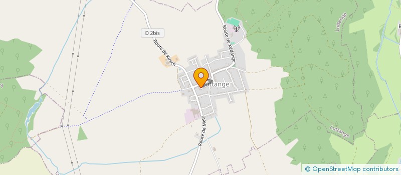 localisation de l'entreprise AMICALE LUTTANGEOISE  LUTTANGE