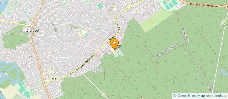 localisation de l'entreprise AMICALE LYCEE NADAR à DRAVEIL