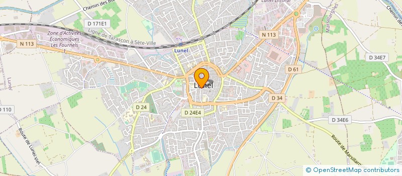 localisation de l'entreprise AMICALE MAGHREB à LUNEL