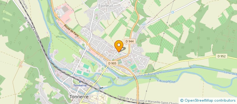localisation de l'entreprise AMICALE MAGHREBINE TONNERROISE à TONNERRE