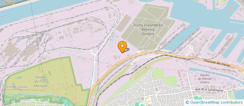 localisation de l'entreprise AMICALE MAITRISE BP ET ELF DE DUNKERQUE à DUNKERQUE