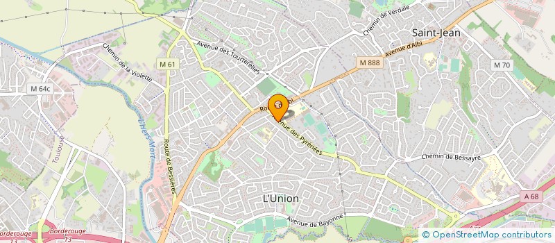 localisation de l'entreprise AMICALE MAQUETTISTE DE L'UNION à L'UNION