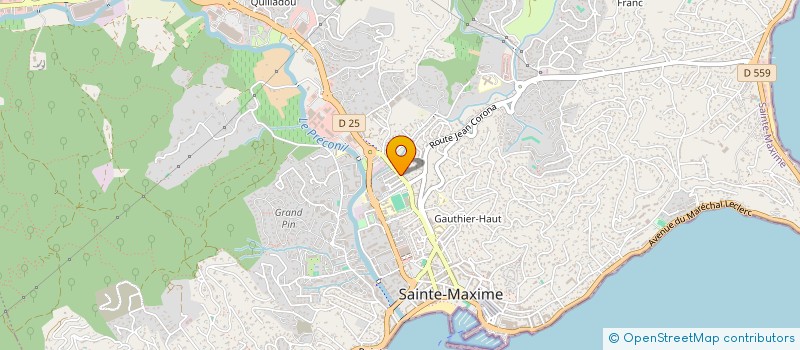 localisation de l'entreprise AMICALE MAXIMOISE ANCIENS COMBATTANTS à SAINTE-MAXIME