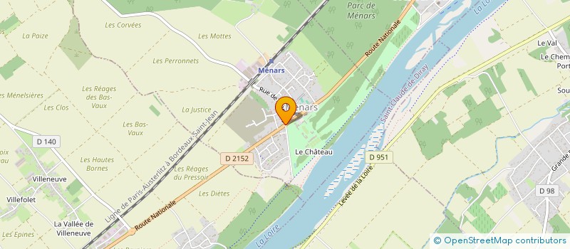 localisation de l'entreprise AMICALE MENARSOISE à MENARS