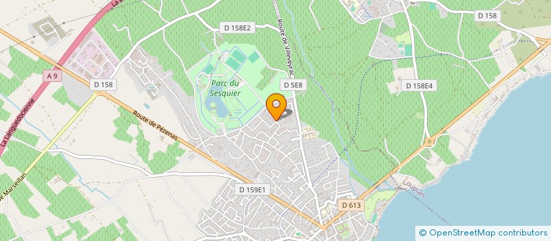localisation de l'entreprise AMICALE MEZOISE DE TENNIS DE TABLE à MEZE
