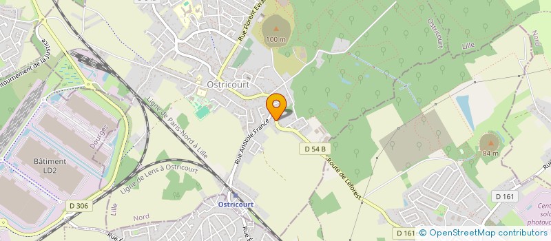 localisation de l'entreprise AMICALE MIXTE ANCIENS ELEV ECOL PUBLIQ  OSTRICOURT