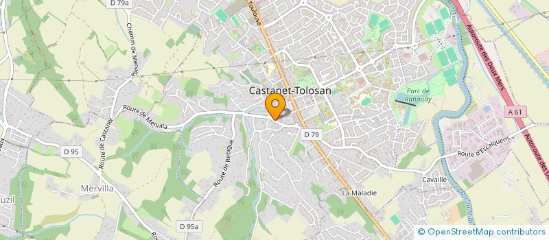 localisation de l'entreprise AMICALE MOTARDS DES COTEAUX DE TOULOUSE à CASTANET-TOLOSAN