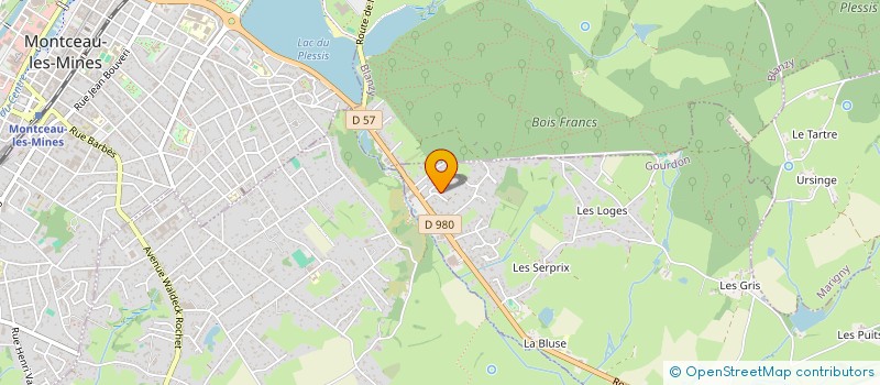 localisation de l'entreprise AMICALE MYCOLOGIQUE DES FURETEURS  MONTCEAU LES MINES