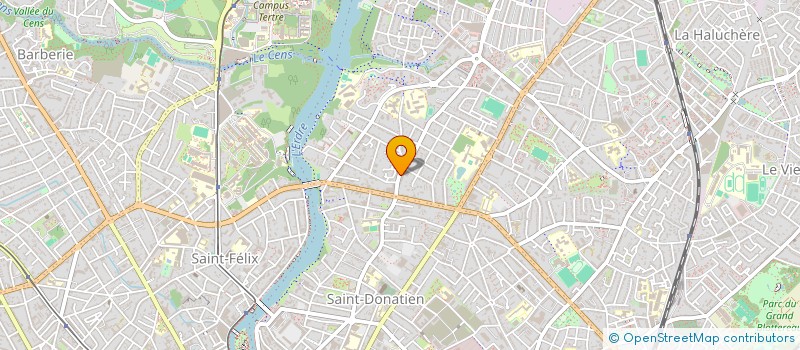 localisation de l'entreprise AMICALE NANTAISE DES ILLUSIONNISTES ET MAGICIENS AMATEURS  NANTES