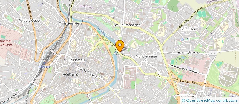 localisation de l'entreprise AMICALE NATION FAMILLES ACCUEIL ASSIS MA à POITIERS