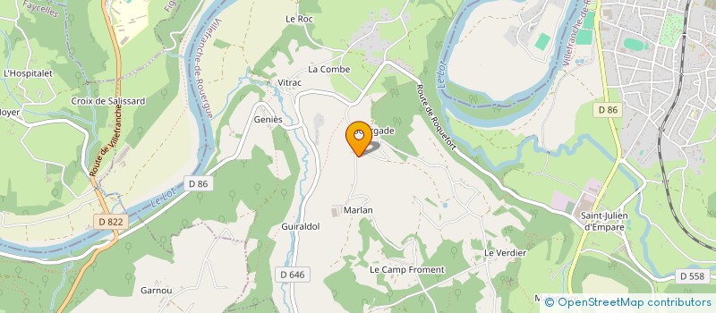 localisation de l'entreprise AMICALE NAUSSAC ECHECS  NAUSSAC