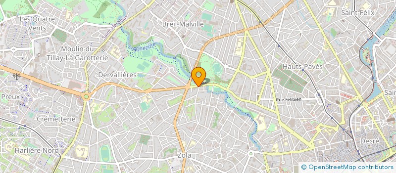 localisation de l'entreprise AMICALE PALETISTES DE CARCOUET à NANTES