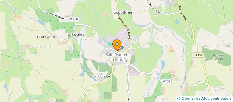 localisation de l'entreprise AMICALE PALETS BOTZEENS  MAUGES-SUR-LOIRE