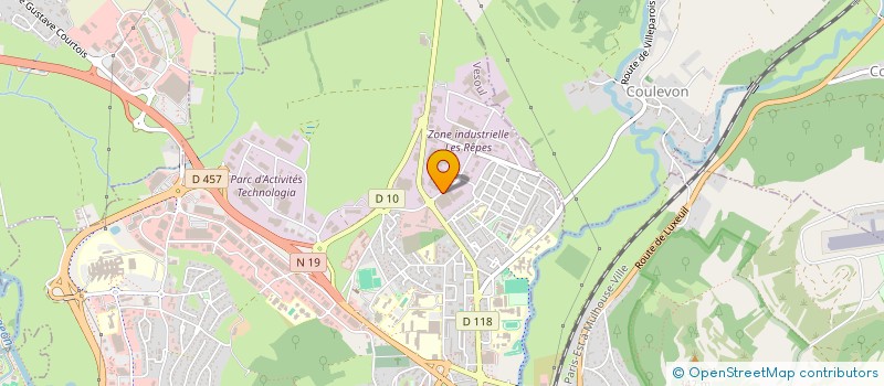 localisation de l'entreprise AMICALE PARC VESOUL  VESOUL