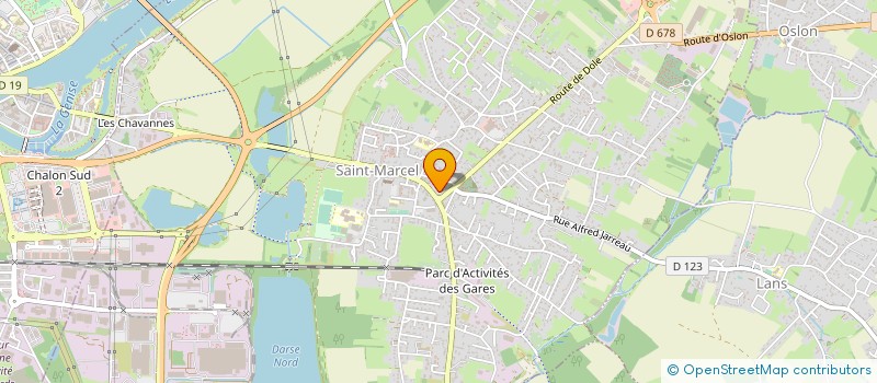 localisation de l'entreprise AMICALE PARENTS D ELEVES à SAINT-MARCEL