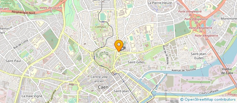 localisation de l'entreprise AMICALE PARENTS D'ELEVES DE LA PIGACIERE à CAEN