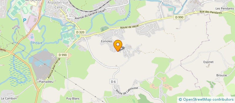 localisation de l'entreprise AMICALE PARENTS ELEVES DE ST SIMON à SAINT-SIMON