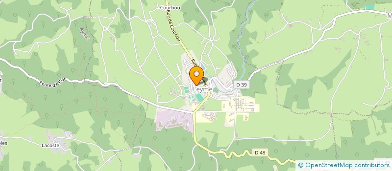 localisation de l'entreprise AMICALE PARENTS ELEVES  ECOLES D AYNAC  AYNAC