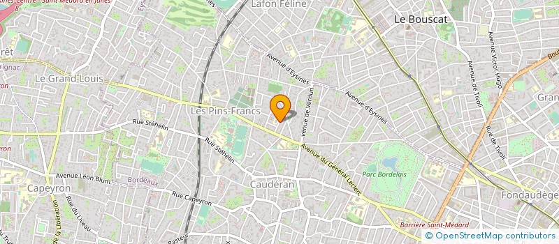 localisation de l'entreprise AMICALE PARENTS ENSEIGNANTS à BORDEAUX