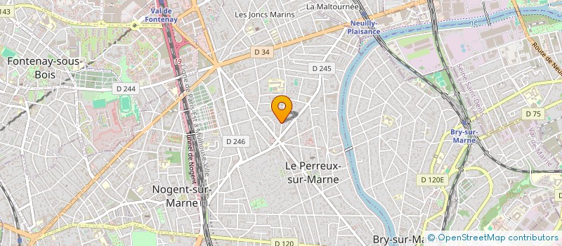 localisation de l'entreprise AMICALE PARIS MILLAU  YERRES