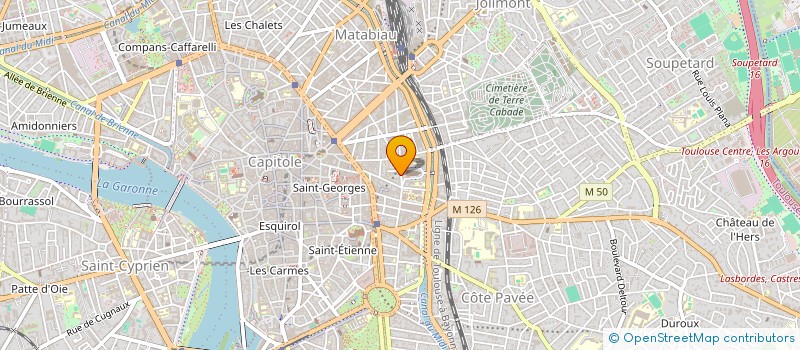 localisation de l'entreprise AMICALE PARTENAIRES PROFESS DEMENAGEMENT  TOULOUSE