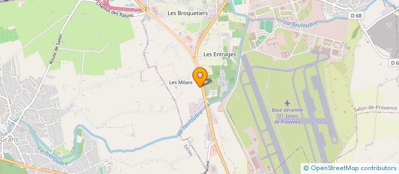 localisation de l'entreprise AMICALE PENITENTIAIRE SALONAISE  SALON-DE-PROVENCE