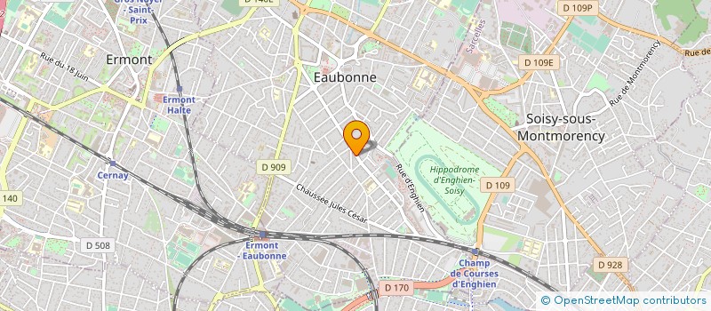 localisation de l'entreprise AMICALE PERSON PISCINE INTERCO à EAUBONNE